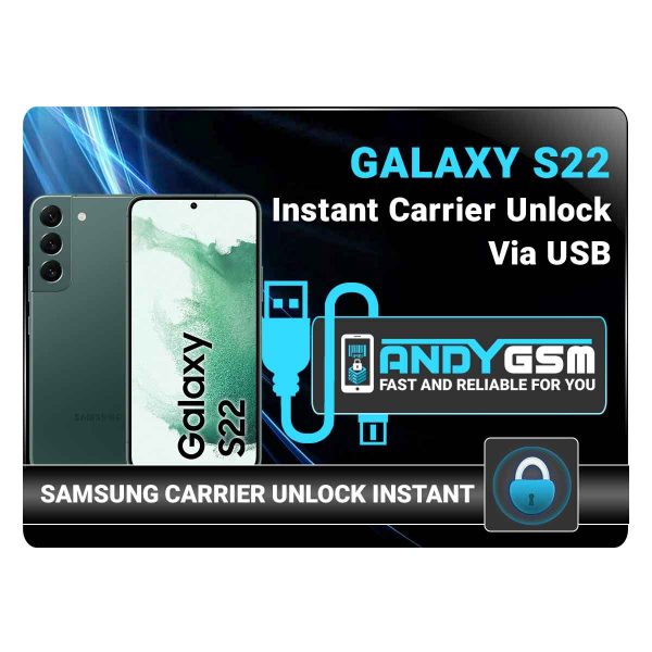 S22 Samsung Instant USB Carrier Unlock